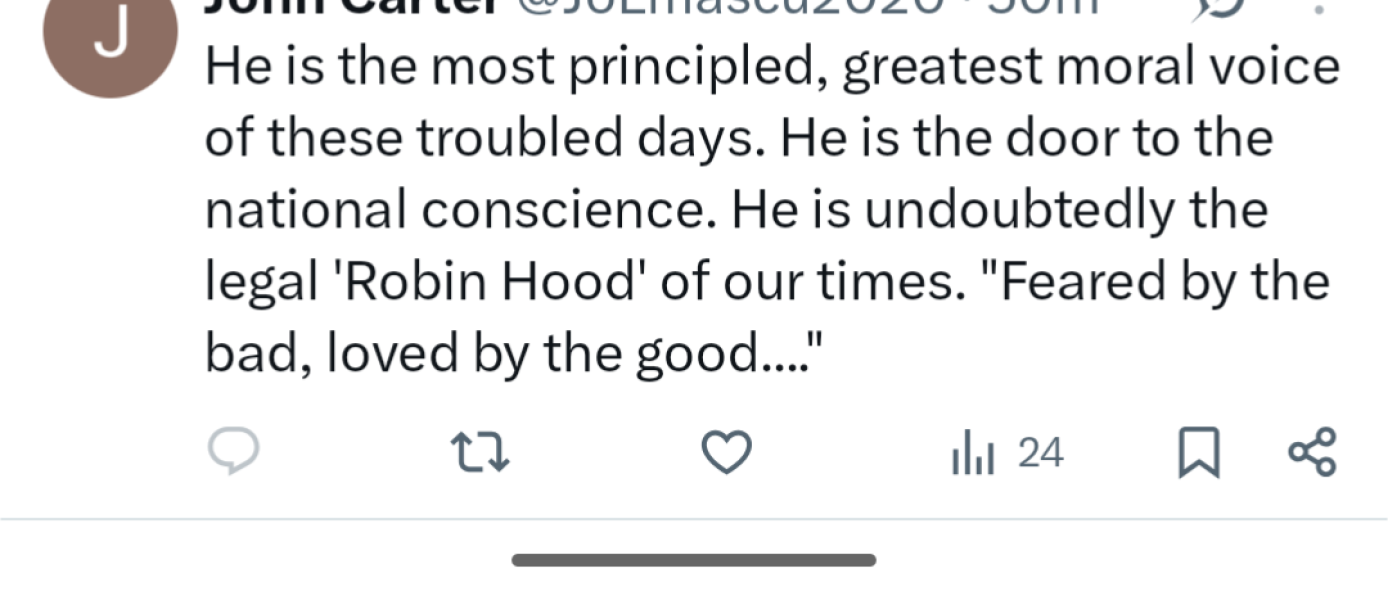 Our friends at the Good Law Project