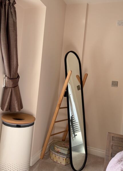 Decided some aspects of my bedroom look awful. What are your thoughts on these potential tweaks? Pics attached