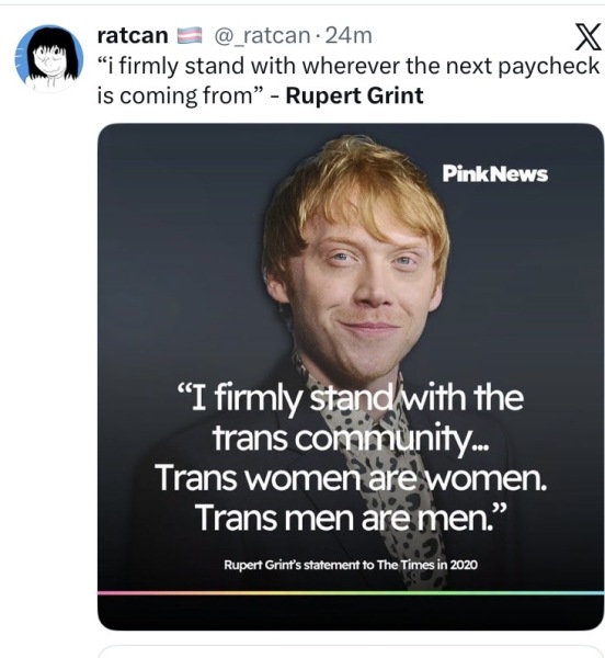 Rupert Grint joins Harry Potter cast on Broadway