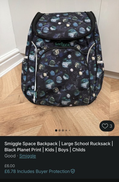 is this bag childish for year 7