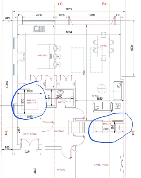 Pantry vs utility room