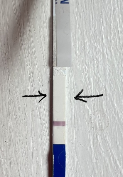 Does this test look negative or could it be an evaporation line? 9DPO