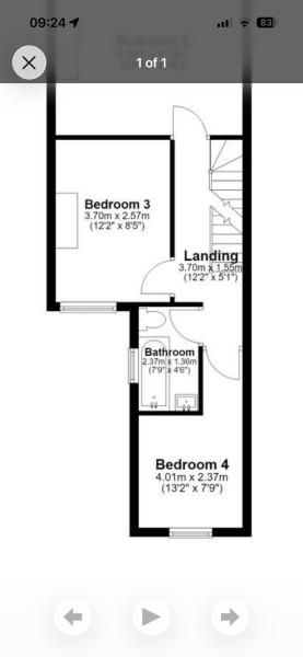Two small bedrooms for a teen?