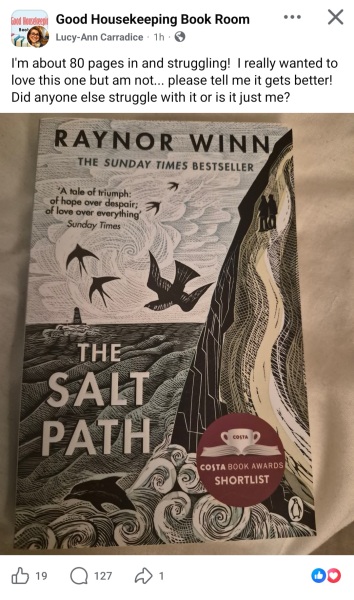 Thread 27 : To feel disappointed - and disgusted and vindicated now too - after reading this in The Observer about the author and her husband from The Salt Path book and film?
