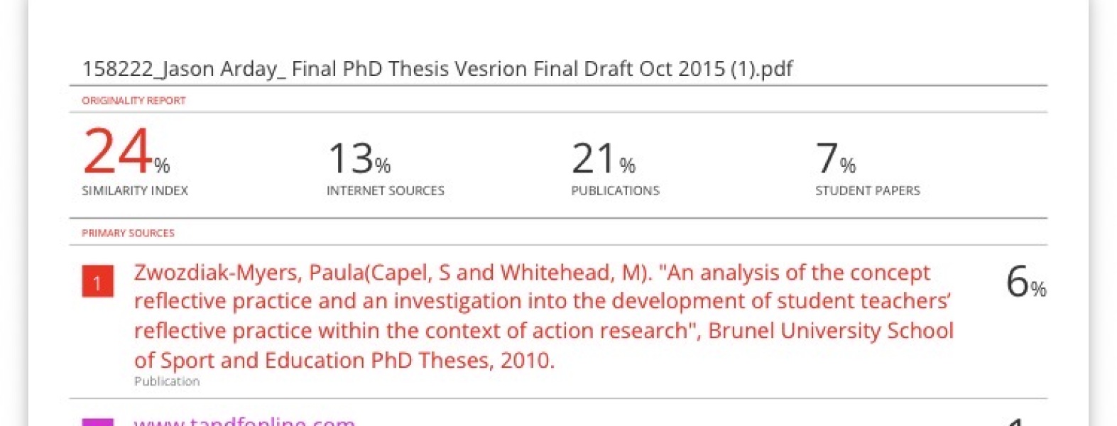 To compare and contrast coverage and outcome of the Jason Arday scandal with that of Cambridge plagiarist William O'Reilly