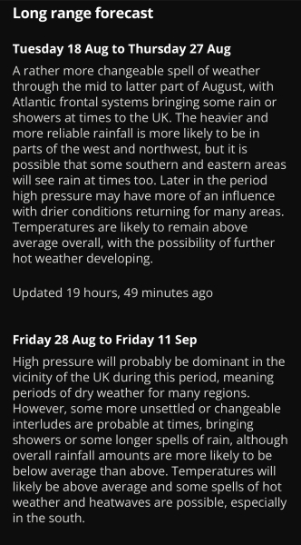 It’s over tomorrow, the heat is over for another year