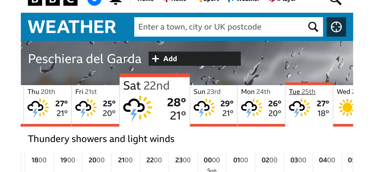 Eurocamp wash out