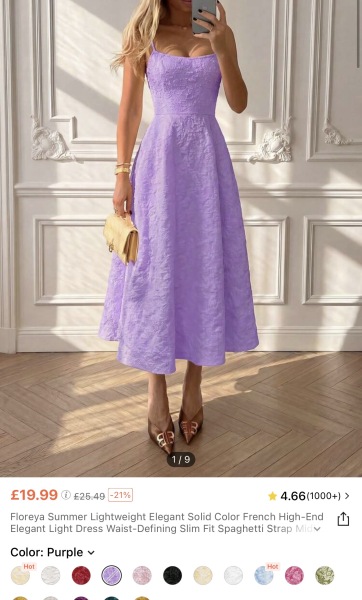 Show me what you've bought for a wedding this Summer
