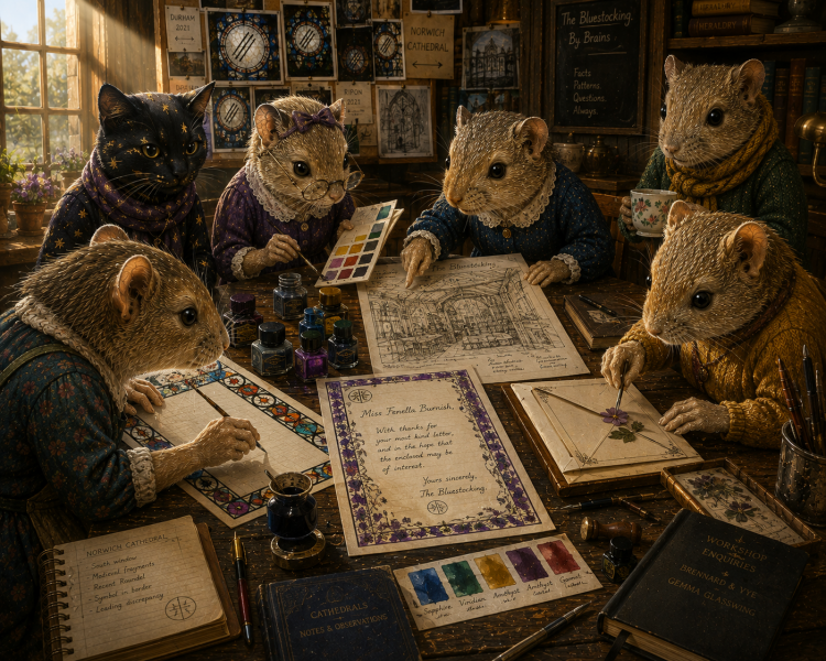 The Bluestocking Women's Pub, in which Gosie returns to the trail