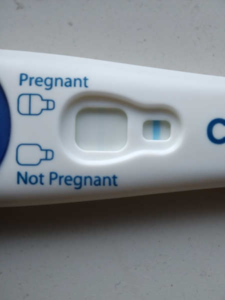 Am i pregnant or is the clear blue an evaporation line?!
