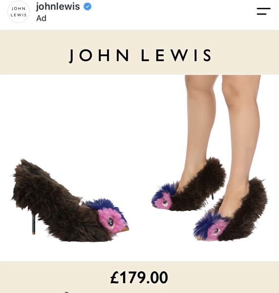 Have John Lewis lost the plot?  What on earth are these shoes?