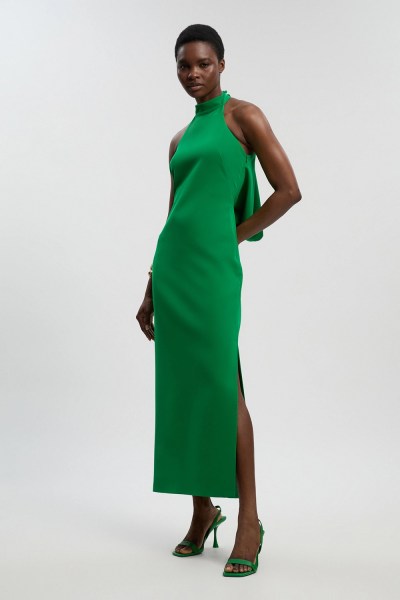 Looking for a colourful structured wedding dress that still feels bridal