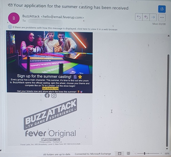 How to unsubscribe from Fever marketing emails?