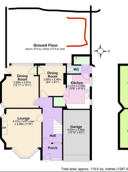 New kitchen diner extension incoming help me