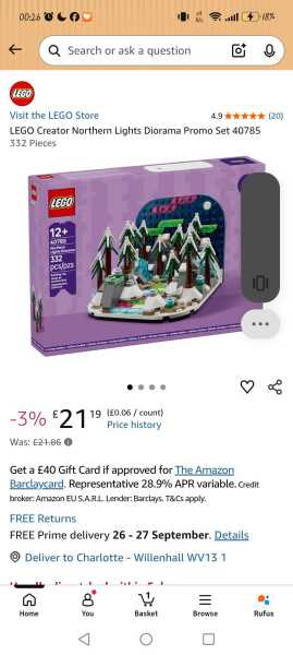 Lego for 12 year-old girl