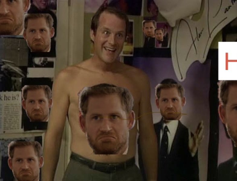 To be a bit gleeful about Harry's court case