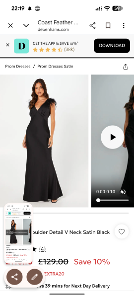 Where to find an affordable full-length evening dress for a military event