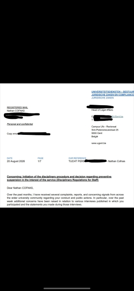 To think 'academic freedom' and whistleblower punishment are misused in those protesting the suspension of Nathan Cofnas