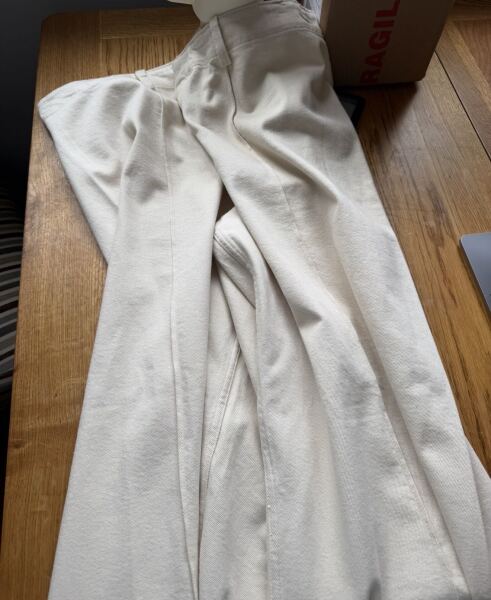 To ask if you can tell that these are jeans?