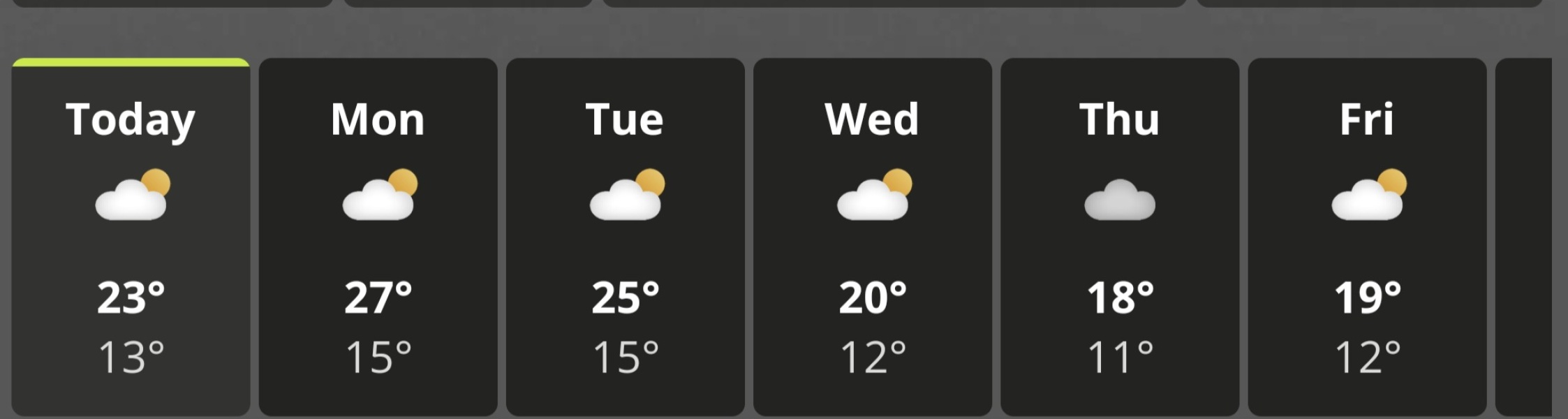 To just want it to be autumn now?
