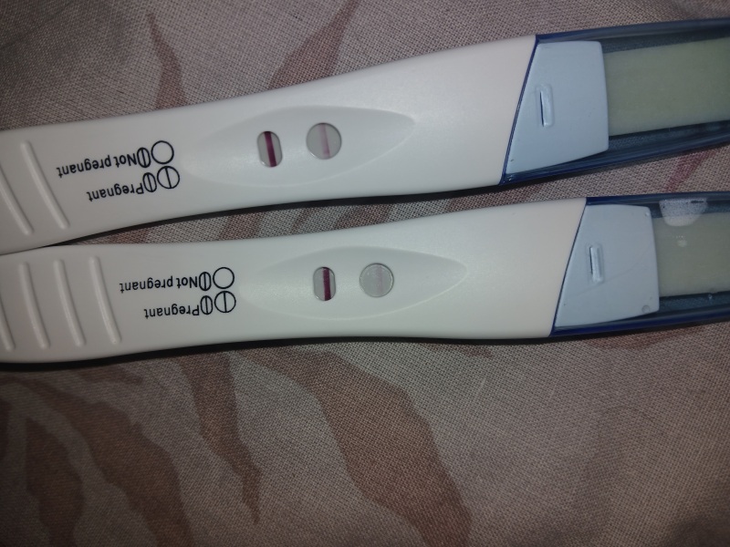 evap or faint positive?