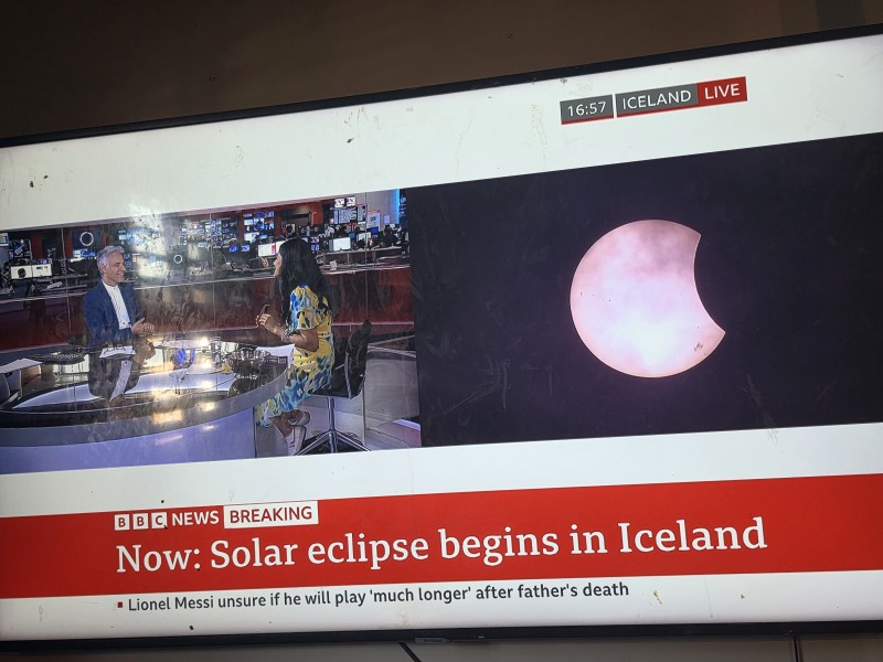 Anyone skipping this eclipse thing then?