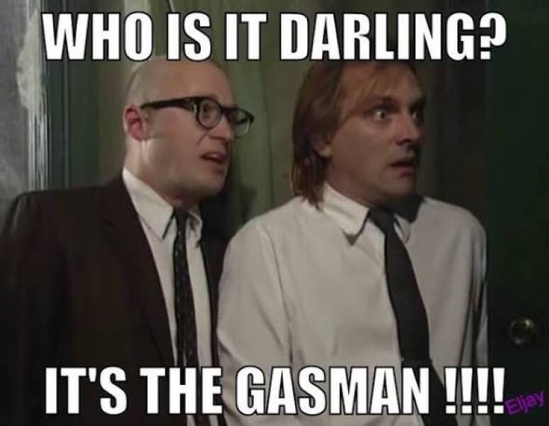 I don't want to let gas man in
