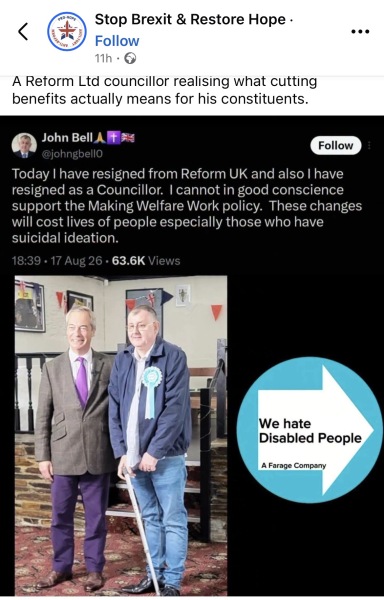 To think Count Binface is doing a great job in the Clacton by-election?