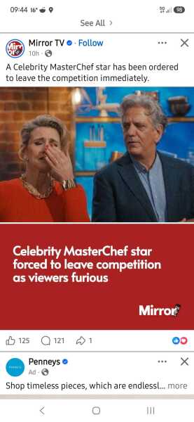 Sounding the klaxon for Sleb Masterchef