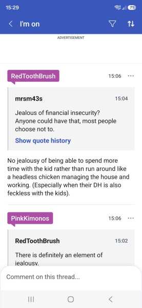 Are attitudes to SAHM mothers on here overly negative?