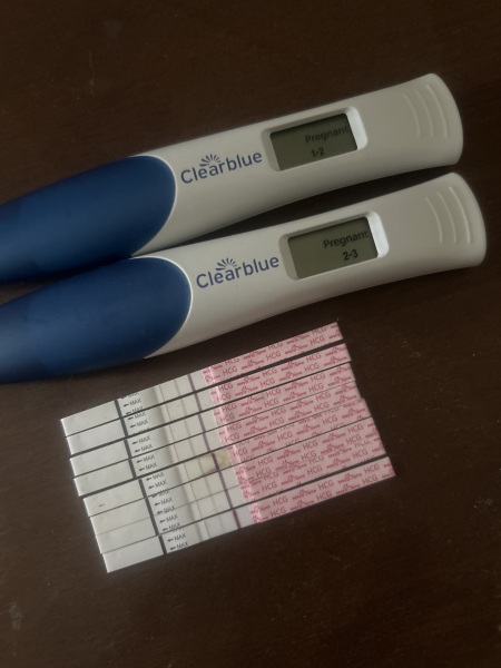 Worried about pregnancy tests changing at nearly six weeks