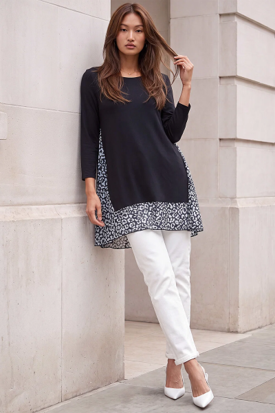 Recommendations for size 20 tops with a flattering longer length