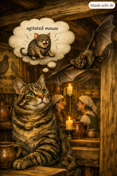 The Bluestocking Women's Pub, in which we wait excitedly for the next instalment of Gosie's adventures. Gosie, Glass and the Gerbils' Dilemma.