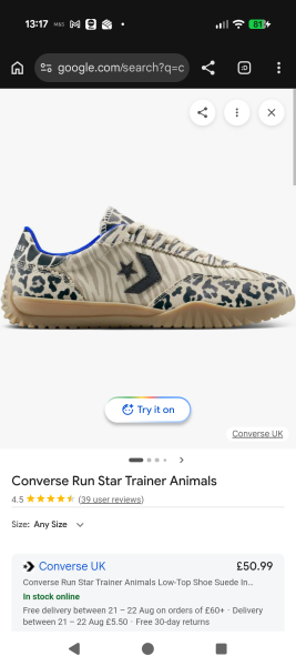 Trainers for A/w - what are you wearing?
