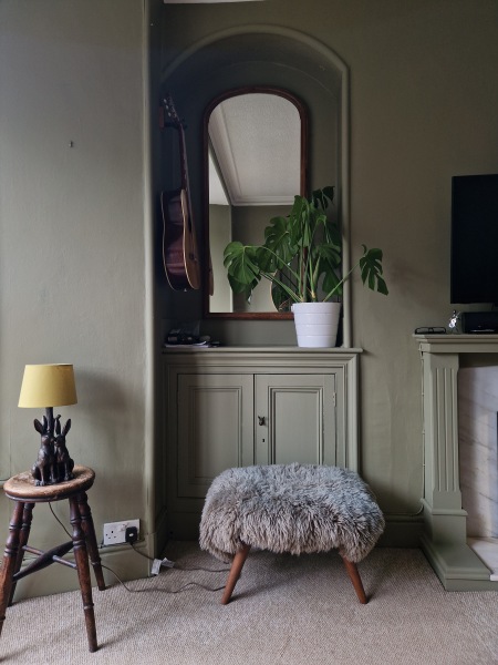 Not grey, but what are the current wall colours, before dh slaps up white. Oh and carpet inspo.