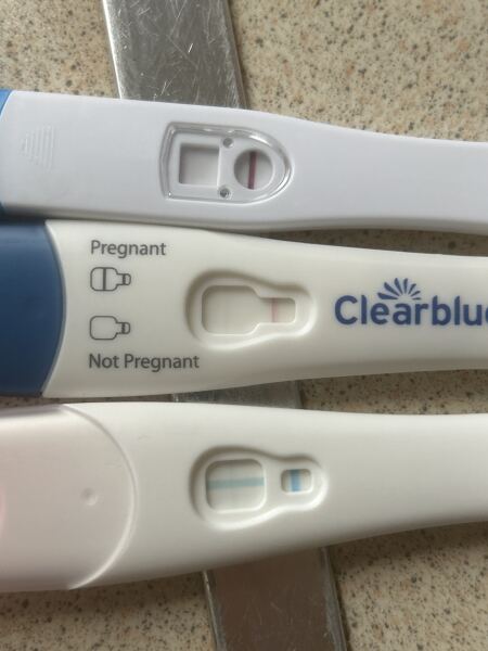 Some advice please on faint lines on pregnancy test.