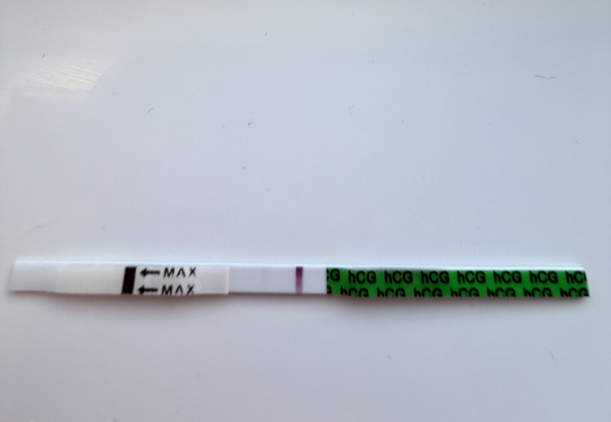 Faint positive at 9 or 10 DPO, is this normal?