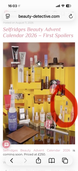 🎄✨ Beauty & Fragrance Advent Calendars – Info/Chat 2026 SPOILERS 🎁 Thread 4 ✨🎄