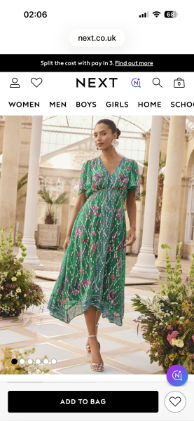 Looking for a colourful structured wedding dress that still feels bridal