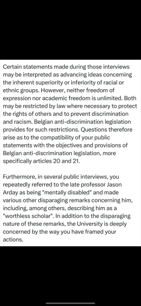 To think 'academic freedom' and whistleblower punishment are misused in those protesting the suspension of Nathan Cofnas