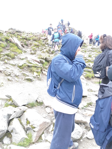 AIBU to skip the queue at the Snowdon summit?
