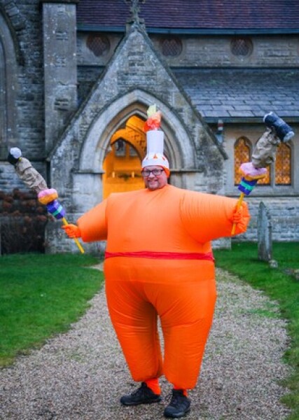 To expect everyone at my wedding to stick to the colour scheme?