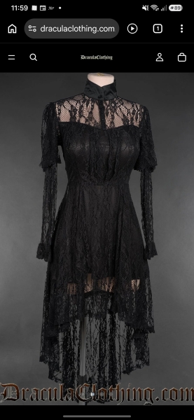 Have you seen a dress (gothic) similar but in the uk?
