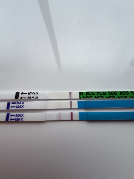 Does this line progression look reassuring after a previous chemical pregnancy?