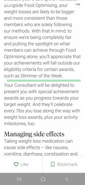 Slimming world supporting weight loss injections. Aibu?