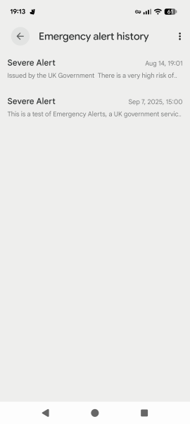 Anyone else startled by the emergency alert  today?