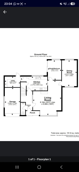 Could we create a kitchen diner here without extending?