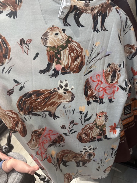 A capybara nightie anyone?!