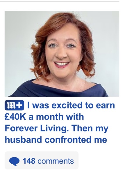 BOTWATCH 92!! We may be celebrating the demise of Forever Living MLM in the US but sadly MLM/network marketing is still pulling in victims using lies and manipulation … the botwatching continues …