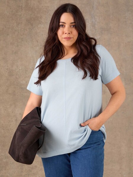 Recommendations for size 20 tops with a flattering longer length